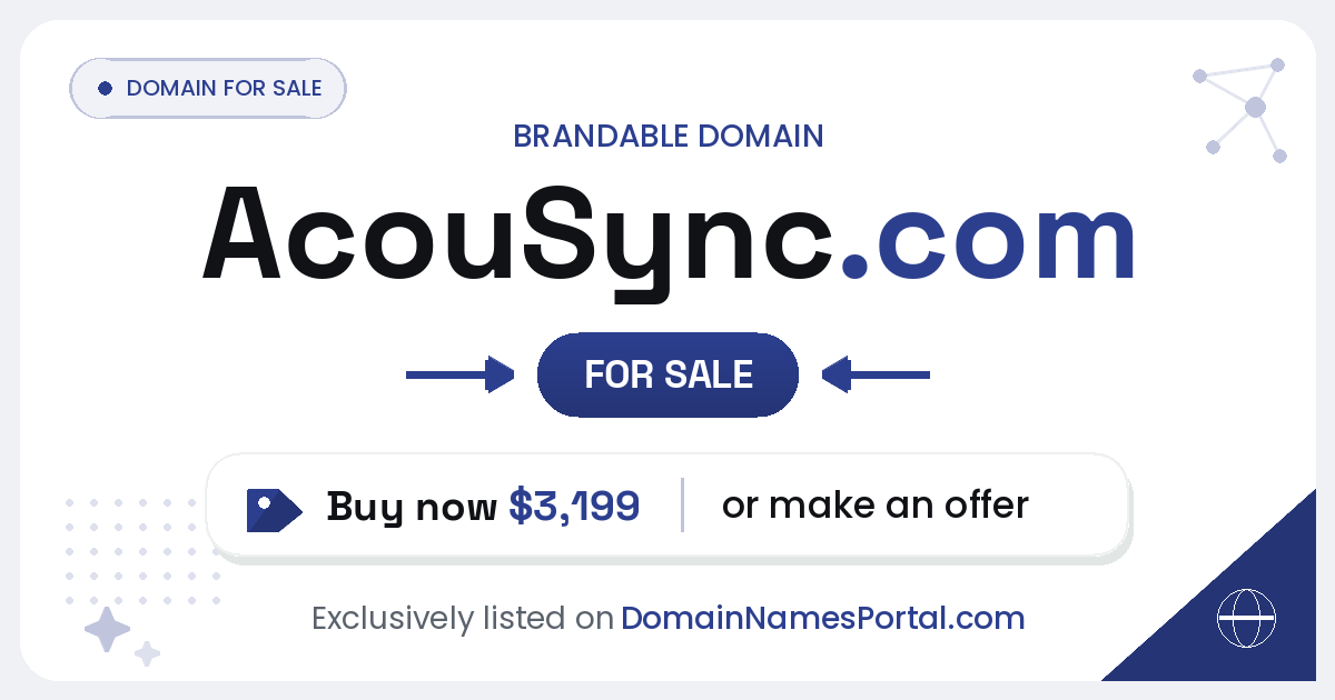 AcouSync.com share card