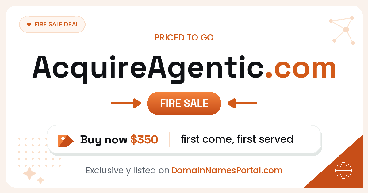 AcquireAgentic.com share card