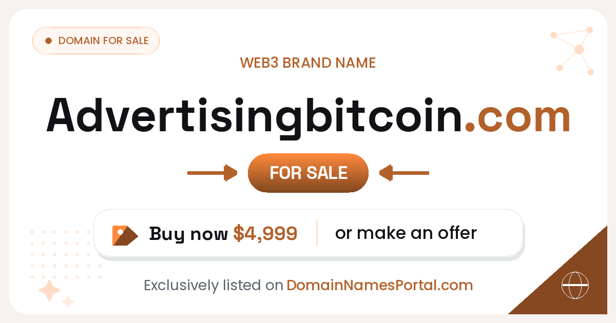 advertisingbitcoin.com share card