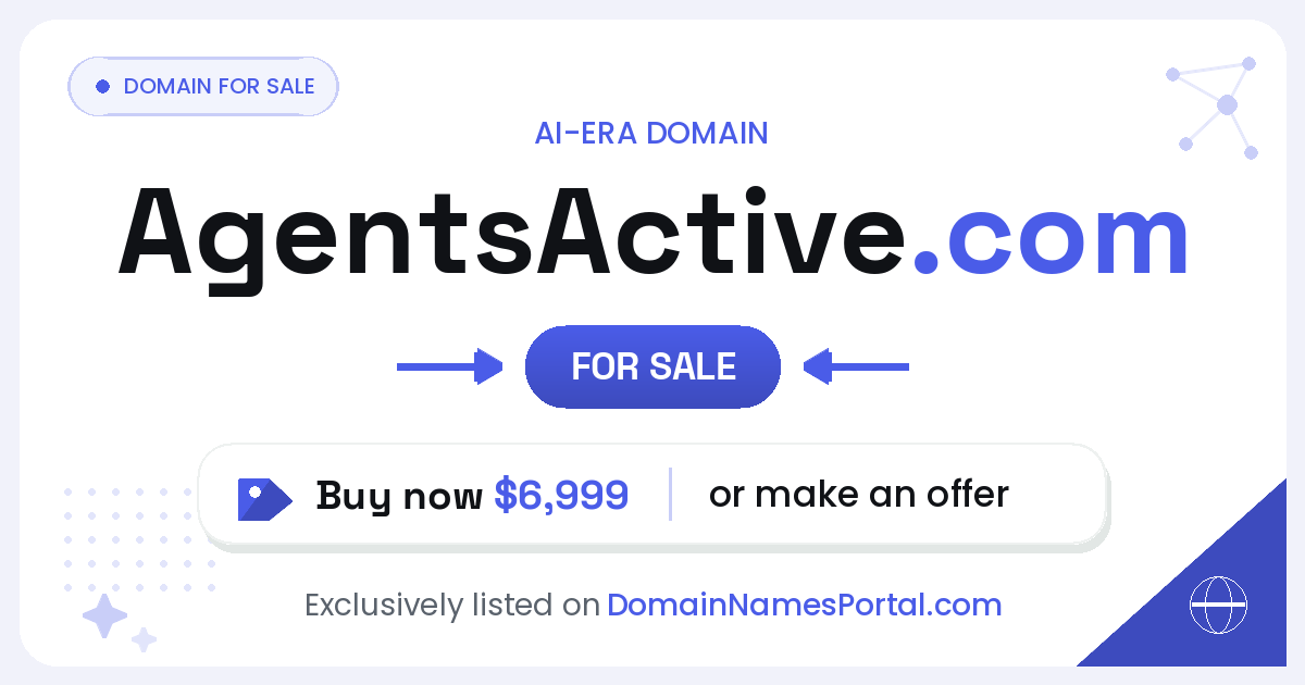 AgentsActive.com share card