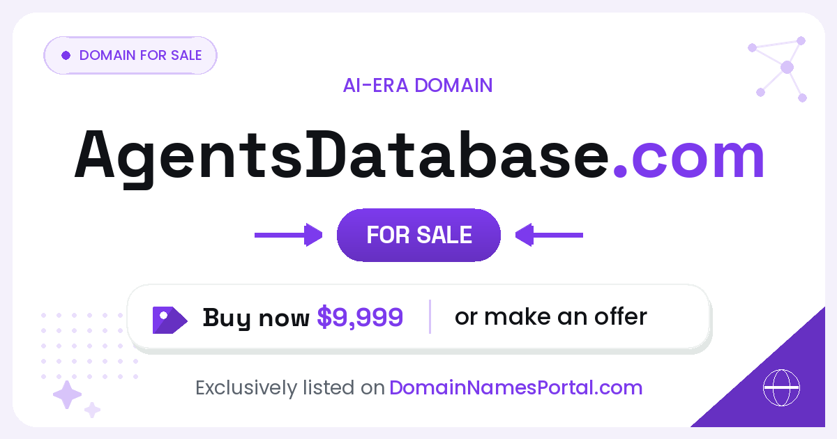 AgentsDatabase.com share card