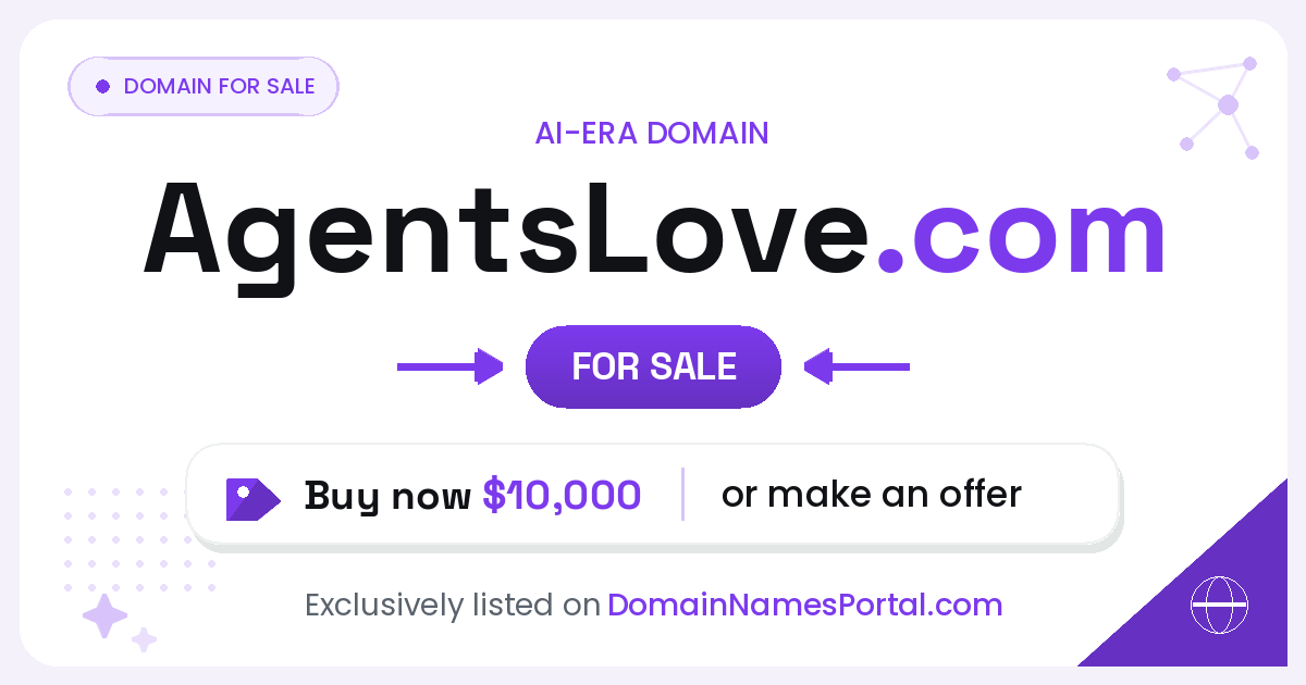 AgentsLove.com share card