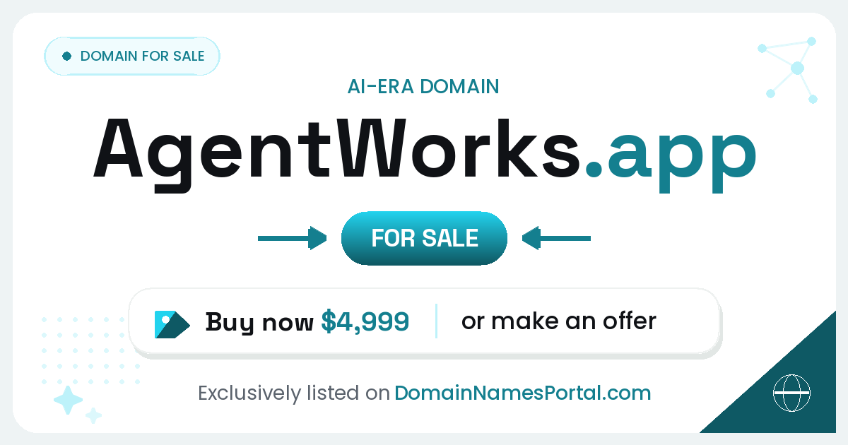 AgentWorks.app share card