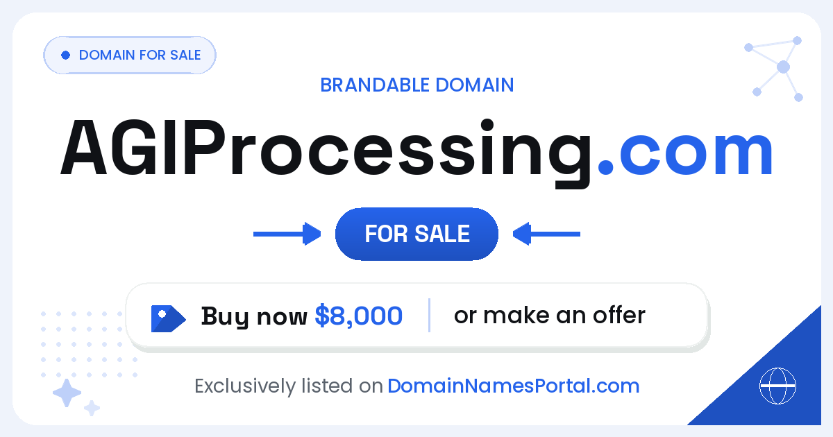 AGIProcessing.com share card