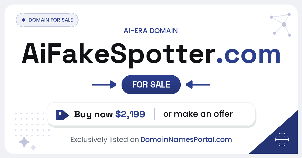 AiFakeSpotter.com share card