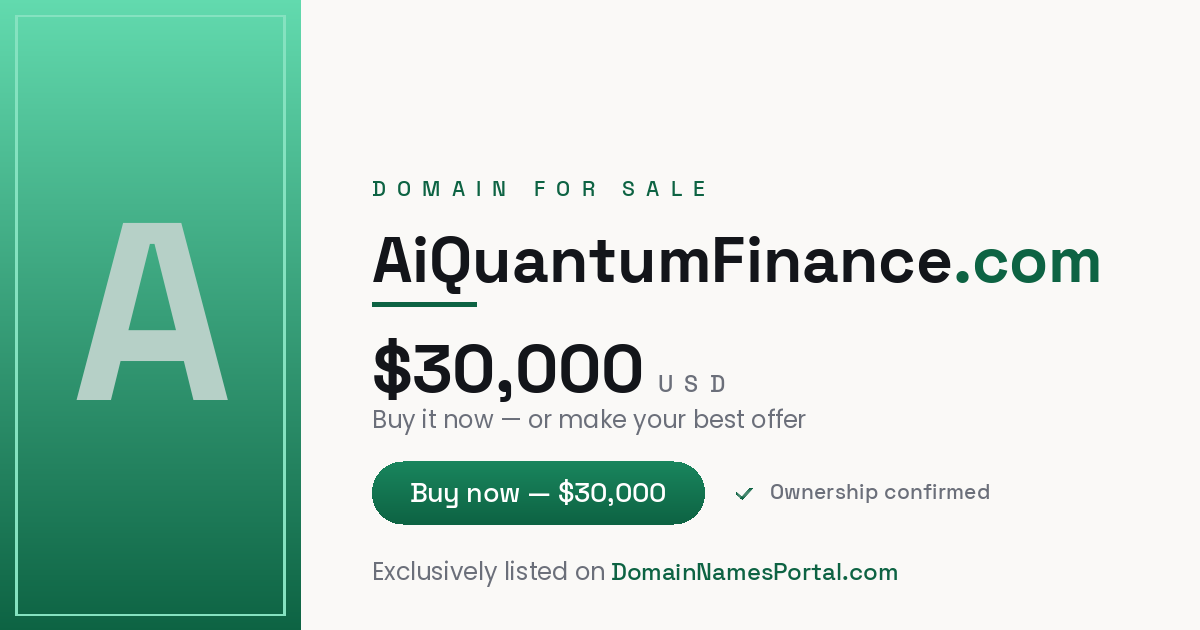 AiQuantumFinance.com share card