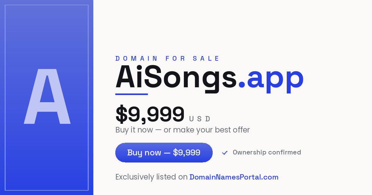 AiSongs.app share card
