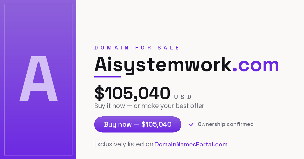 aisystemwork.com share card