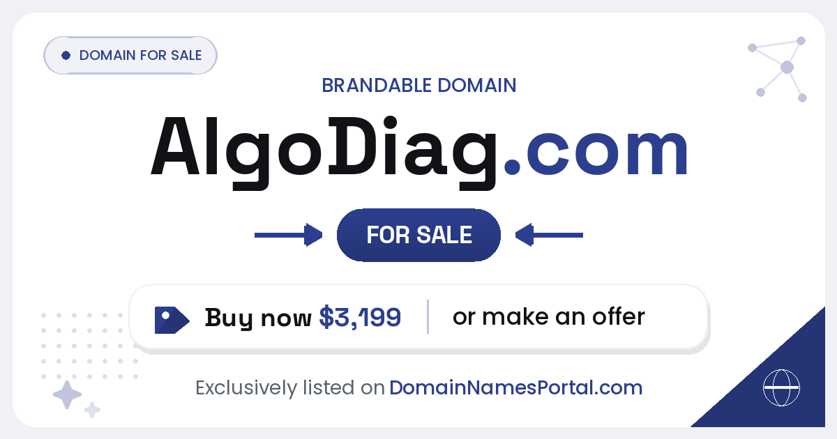 AlgoDiag.com share card