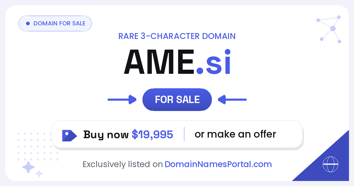 AME.si share card