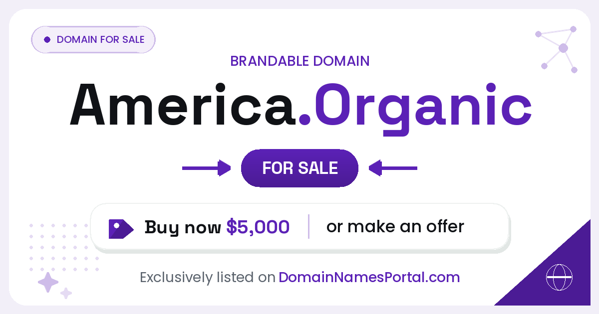 America.Organic share card