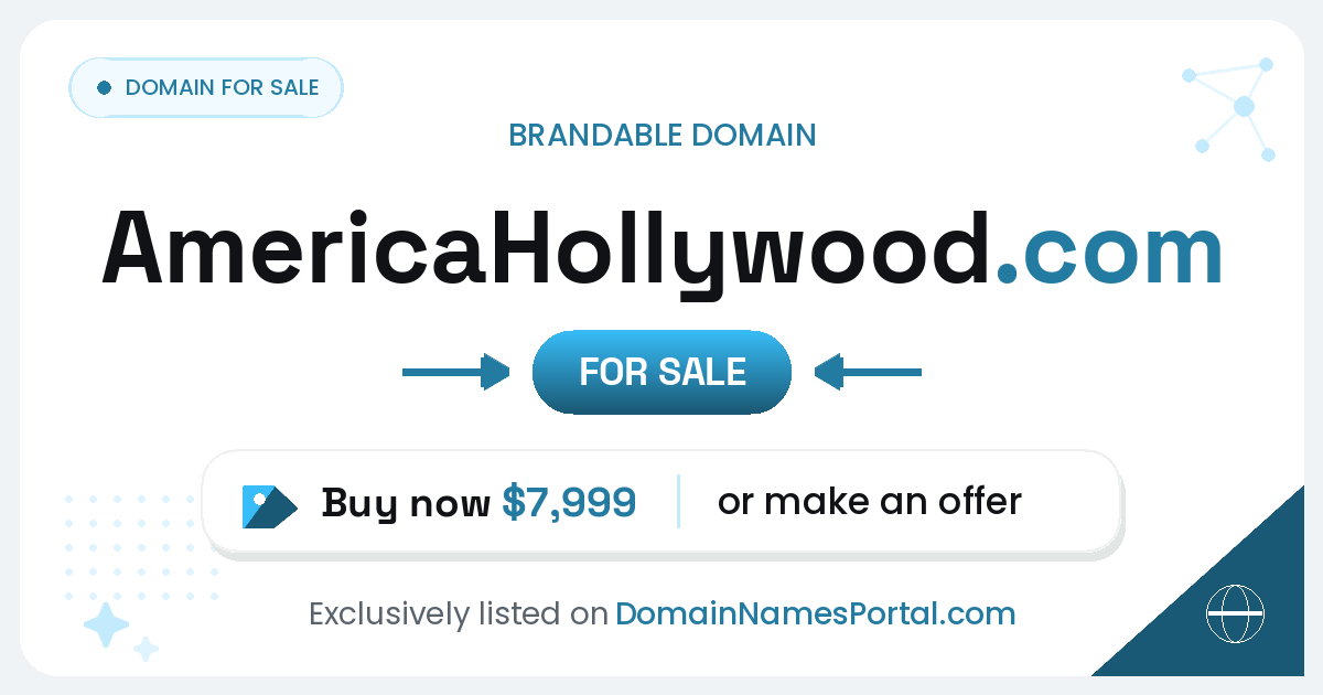 AmericaHollywood.com share card
