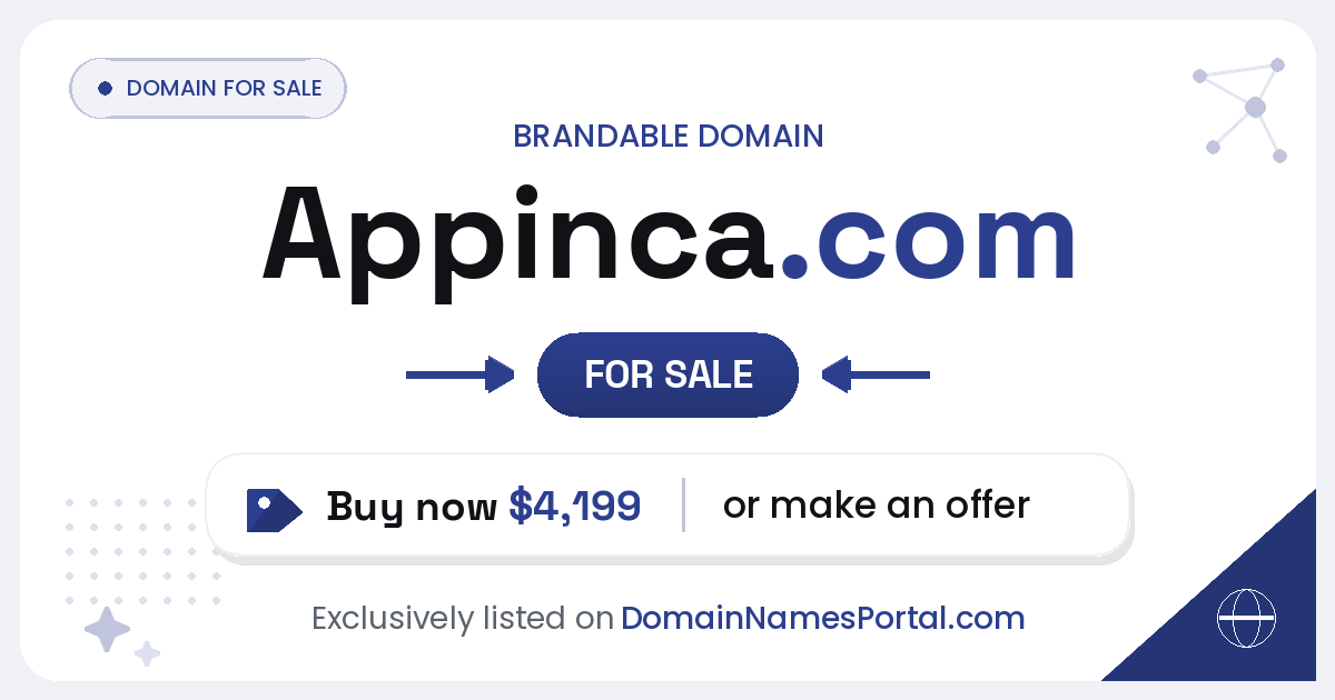 appinca.com share card
