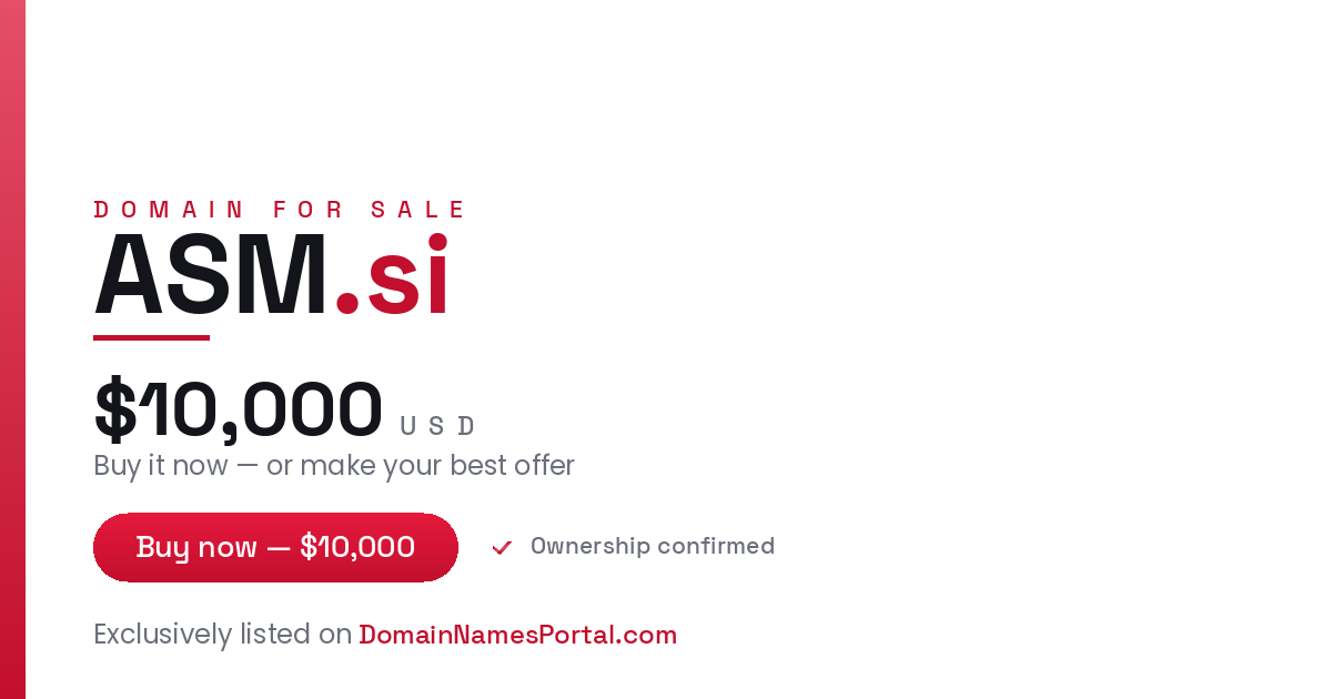 ASM.si share card
