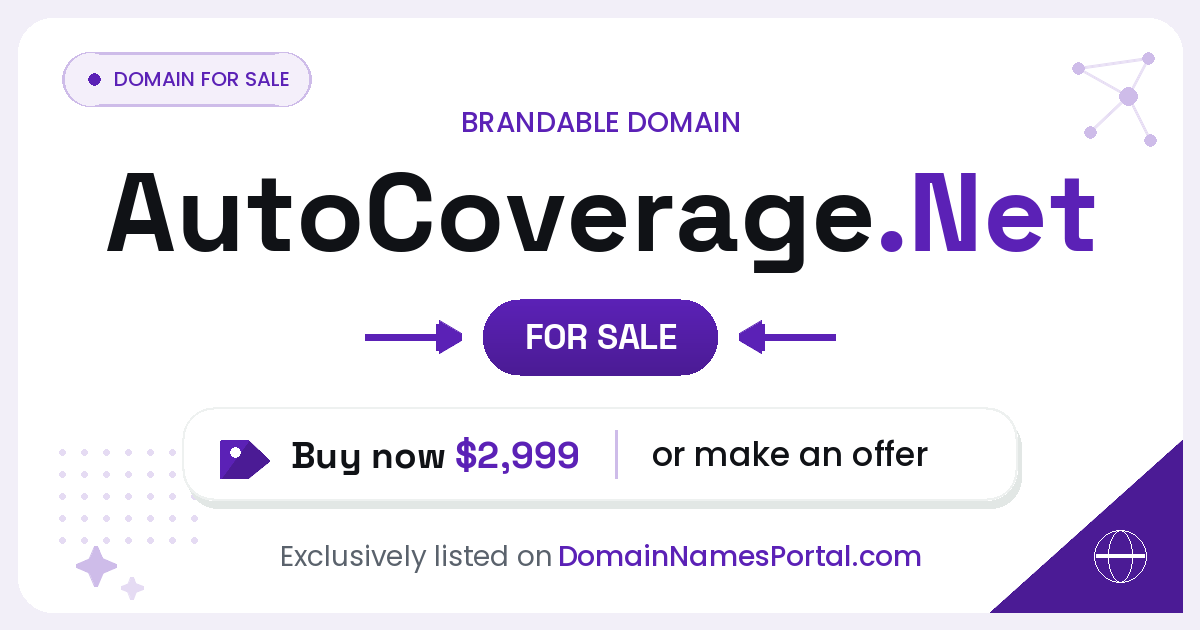 AutoCoverage.Net share card