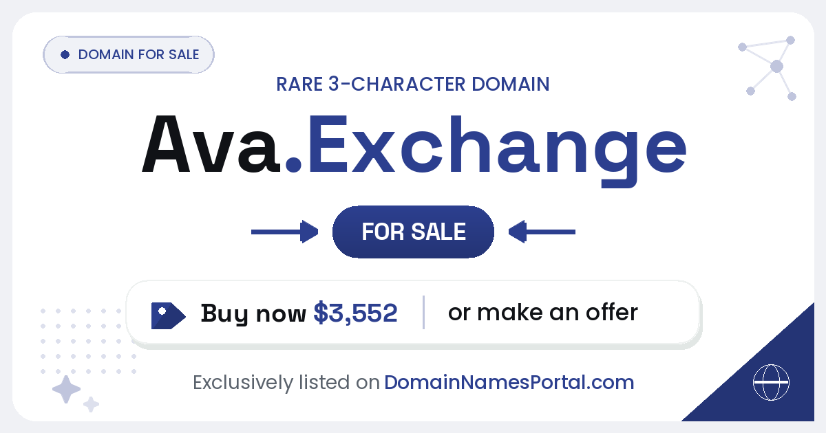 Ava.Exchange share card