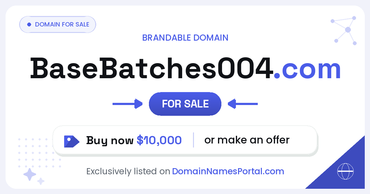BaseBatches004.com share card