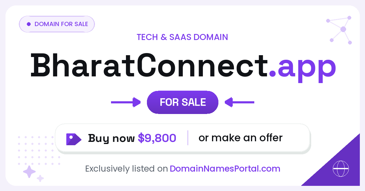 BharatConnect.app share card