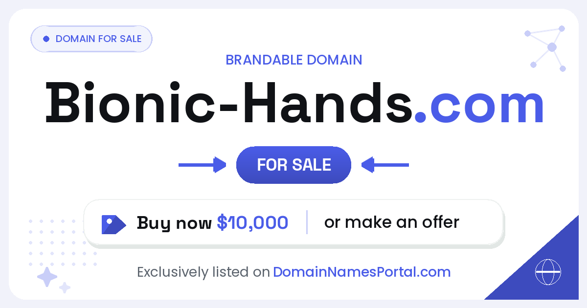 Bionic-Hands.com share card