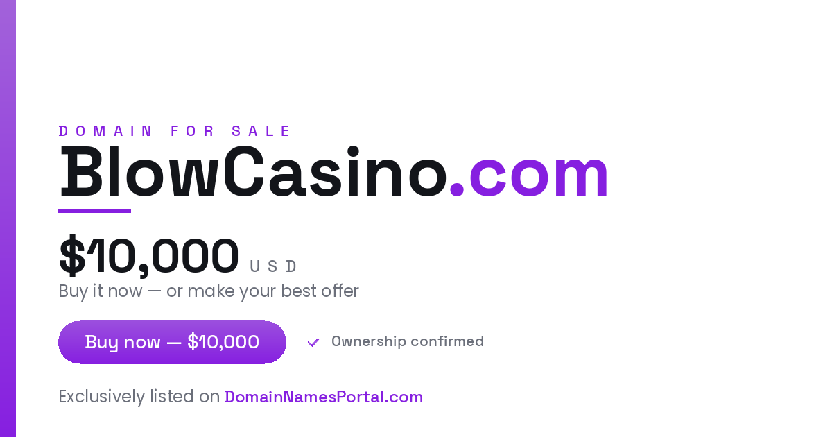 BlowCasino.com share card