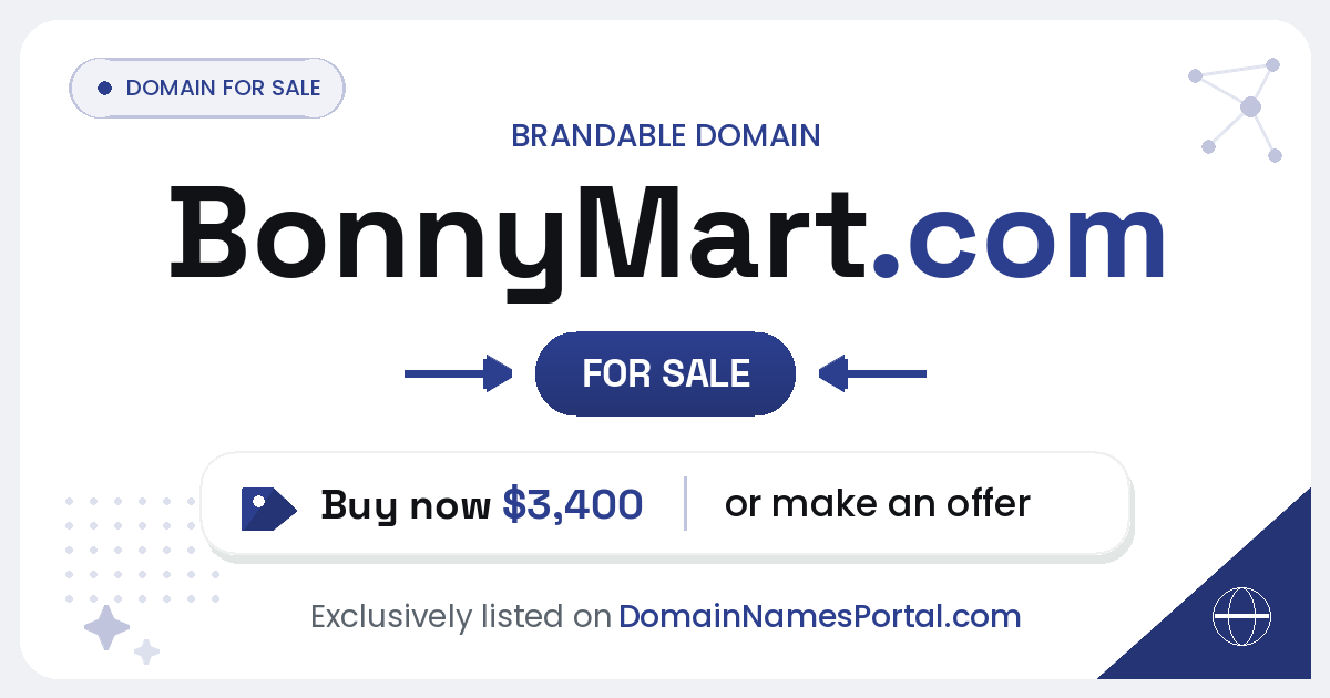 BonnyMart.com share card