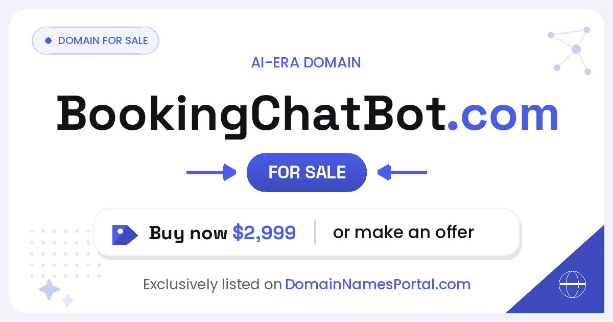 BookingChatBot.com share card