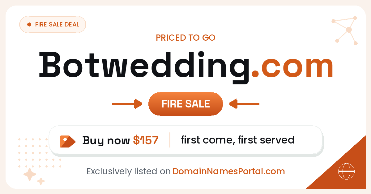 botwedding.com share card