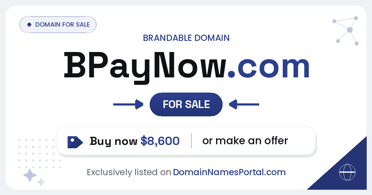 BPayNow.com share card