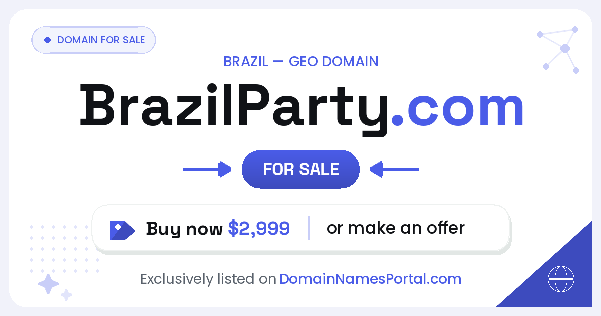 BrazilParty.com share card