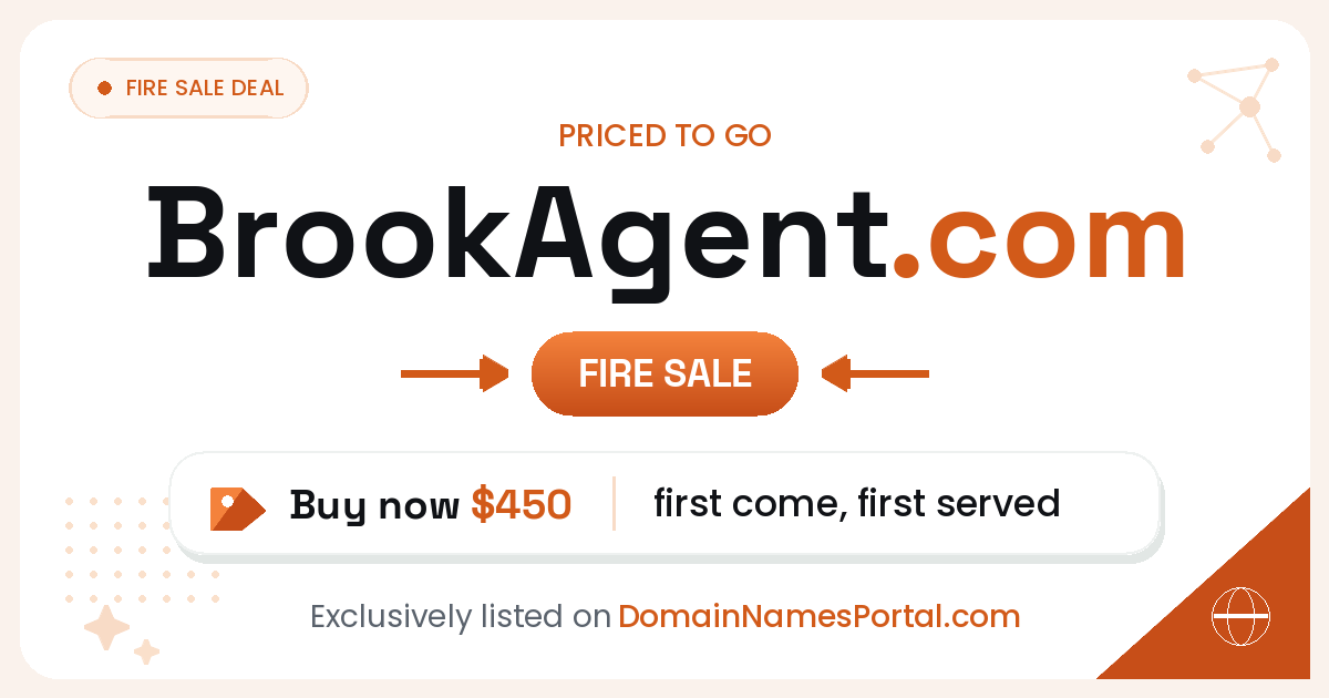 BrookAgent.com share card