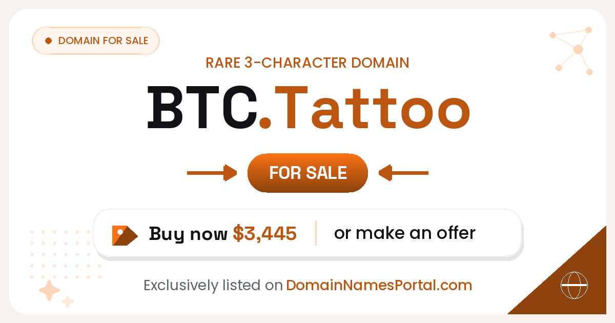 BTC.TATTOO share card