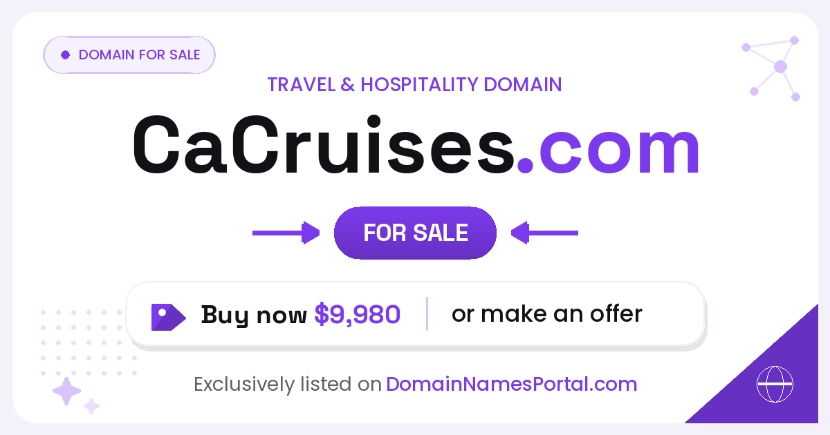 CaCruises.com share card