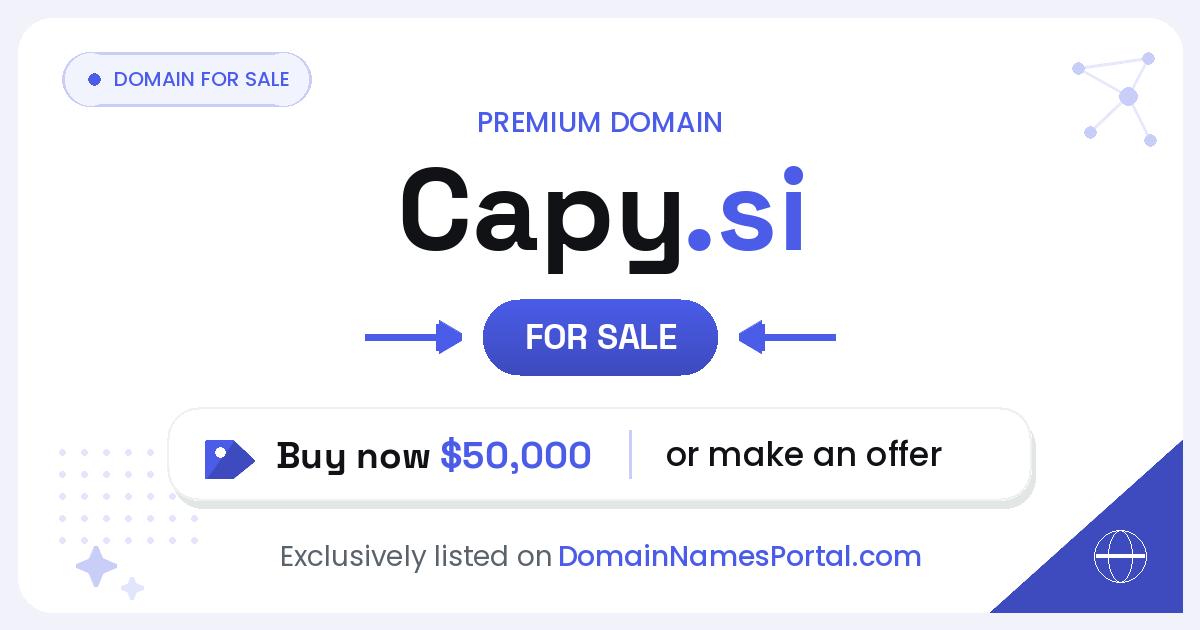 Capy.si share card