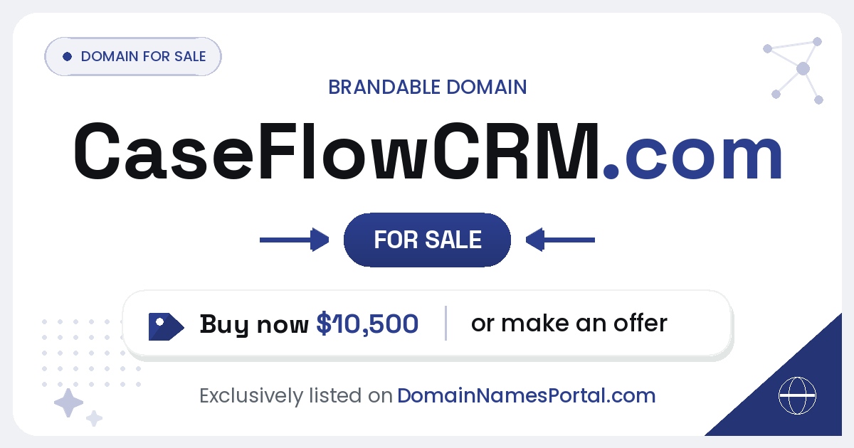 CaseFlowCRM.com share card
