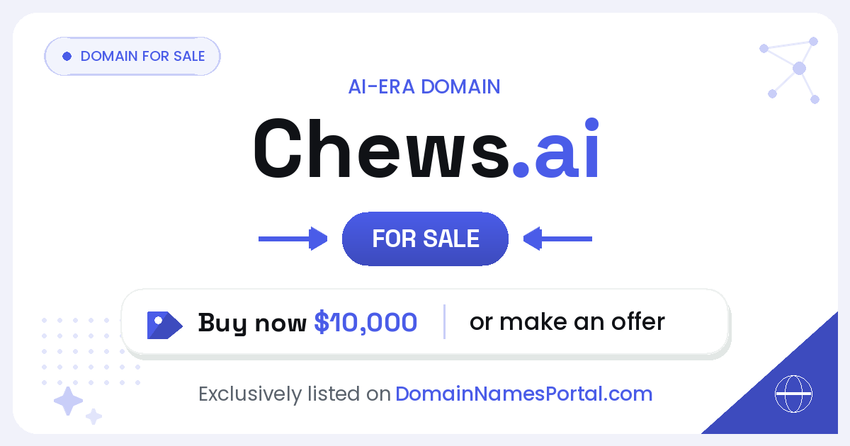 Chews.ai share card