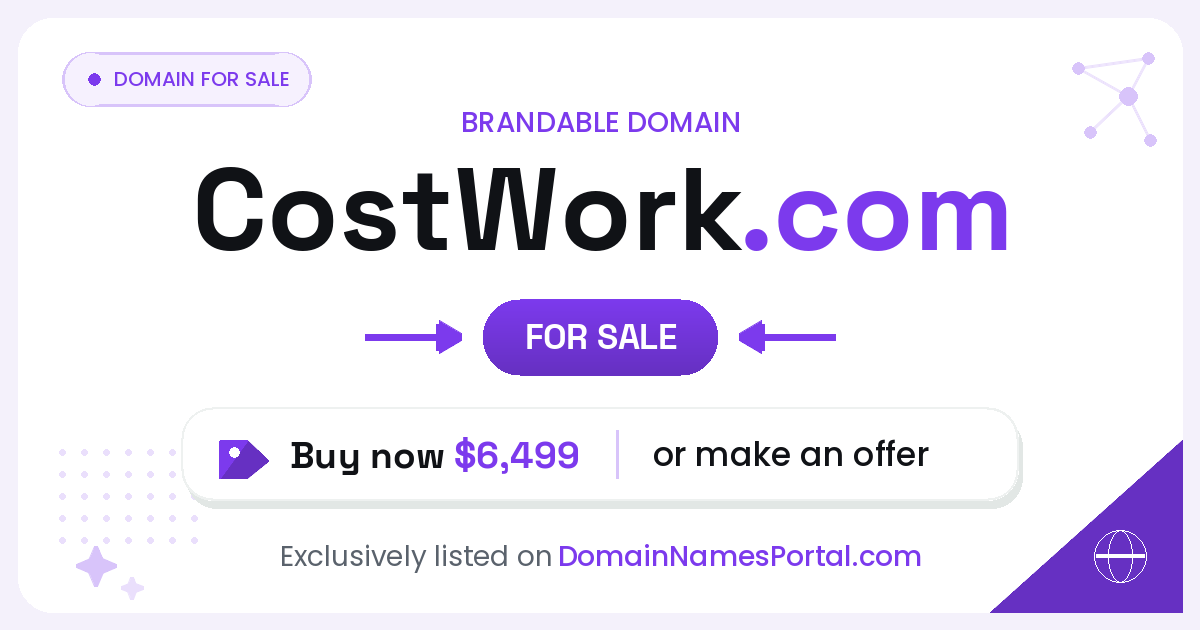 CostWork.com share card