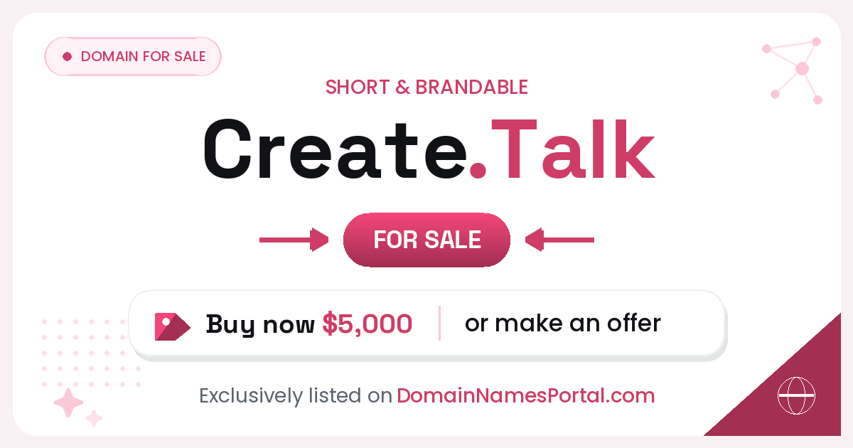 Create.Talk share card