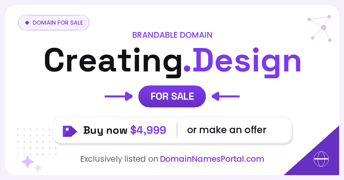Creating.Design share card