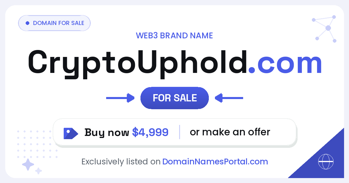 CryptoUphold.com share card