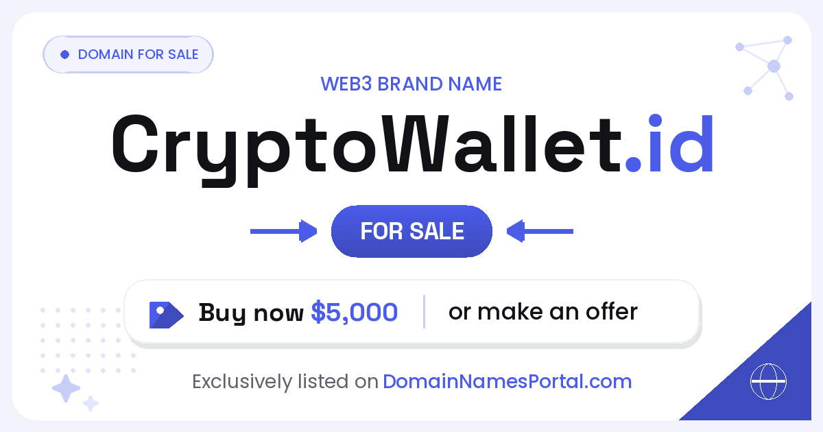 CryptoWallet.id share card