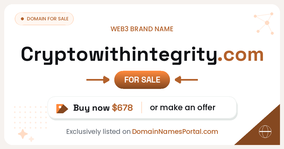cryptowithintegrity.com share card