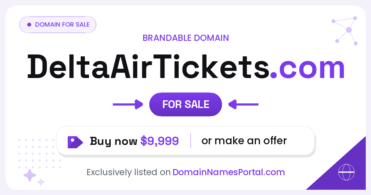 DeltaAirTickets.com share card