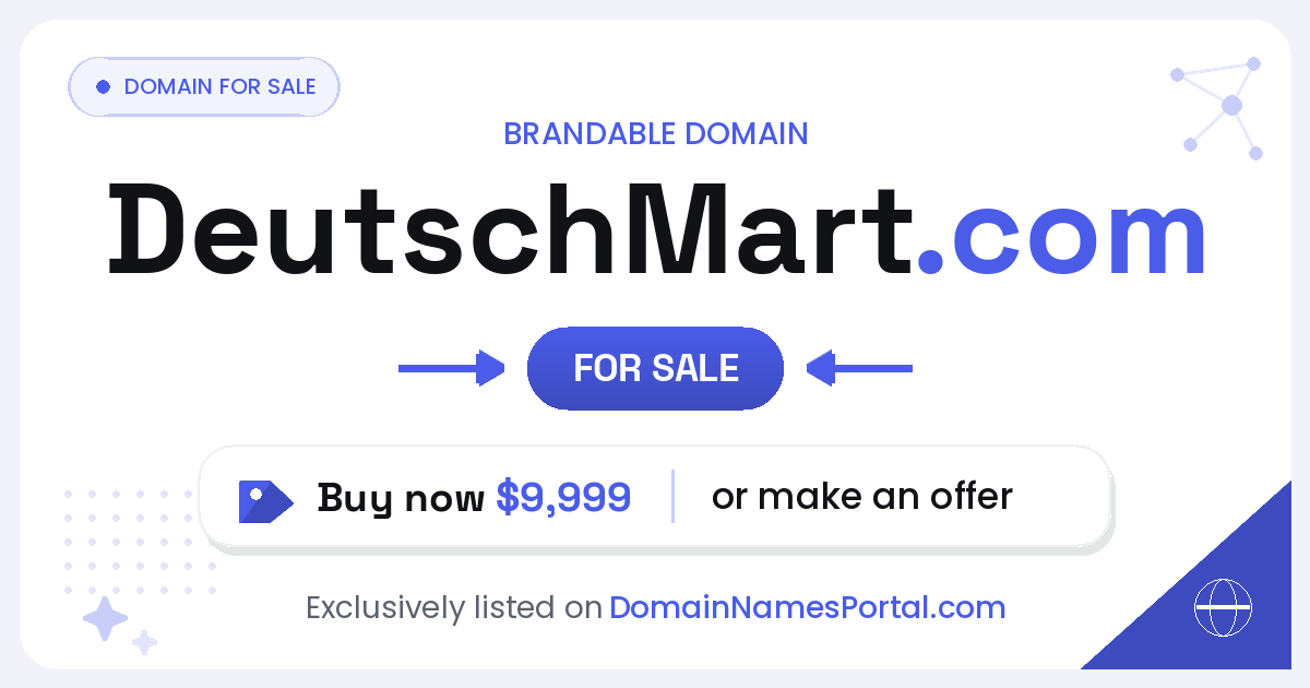 DeutschMart.com share card