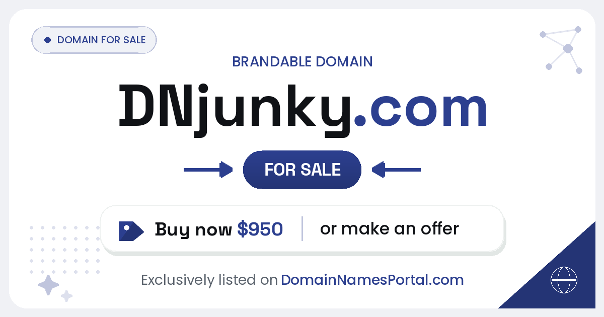 DNjunky.com share card