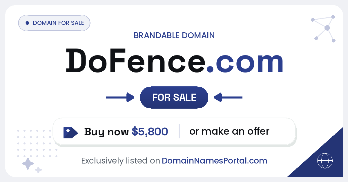 DoFence.com share card