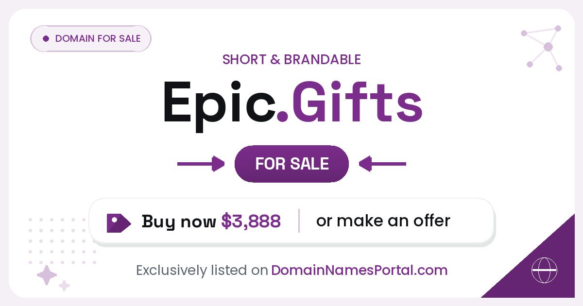 Epic.Gifts share card