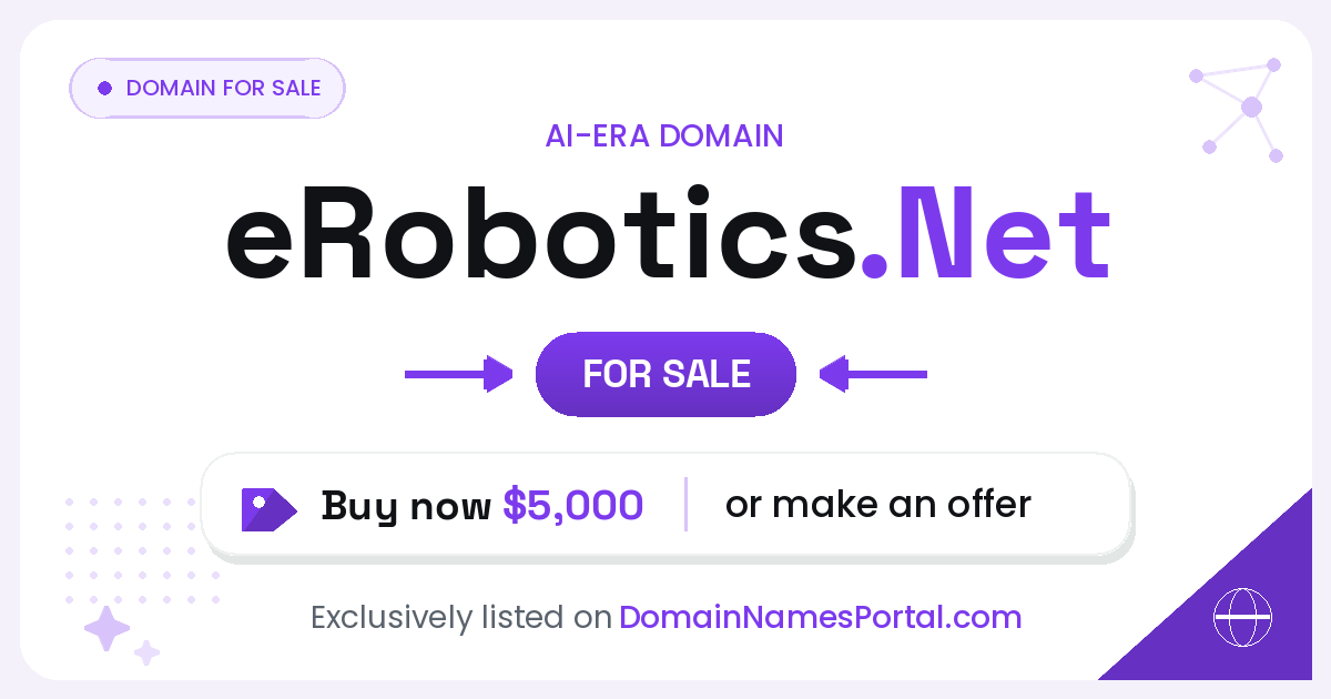 eRobotics.Net share card