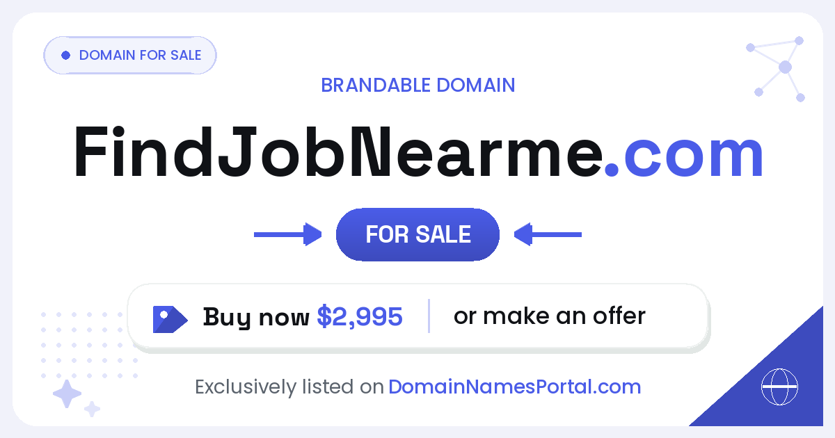 FindJobNearme.com share card