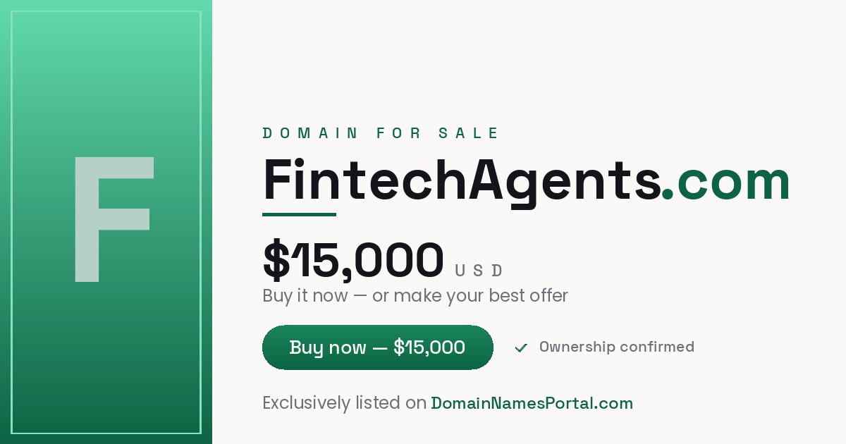 FintechAgents.com share card
