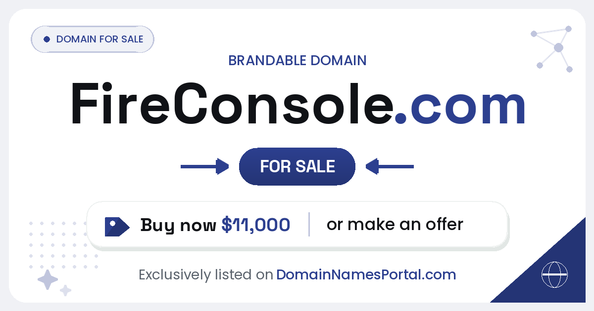 FireConsole.com share card